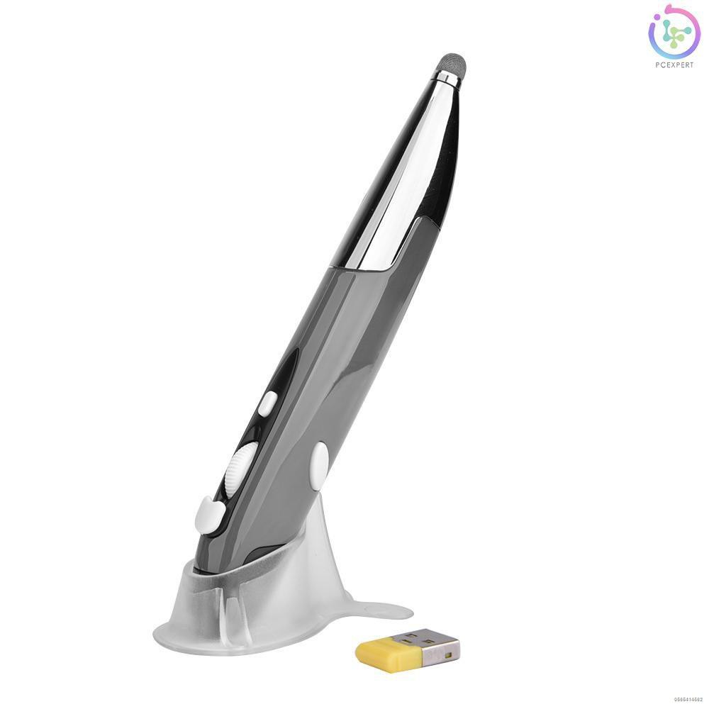 ♙﹊Chuột Bút Cảm Ứng Không Dây Pr-06 2.4ghz 800/1200/1600dpi Cho Máy Tính Chất Lượng Cao