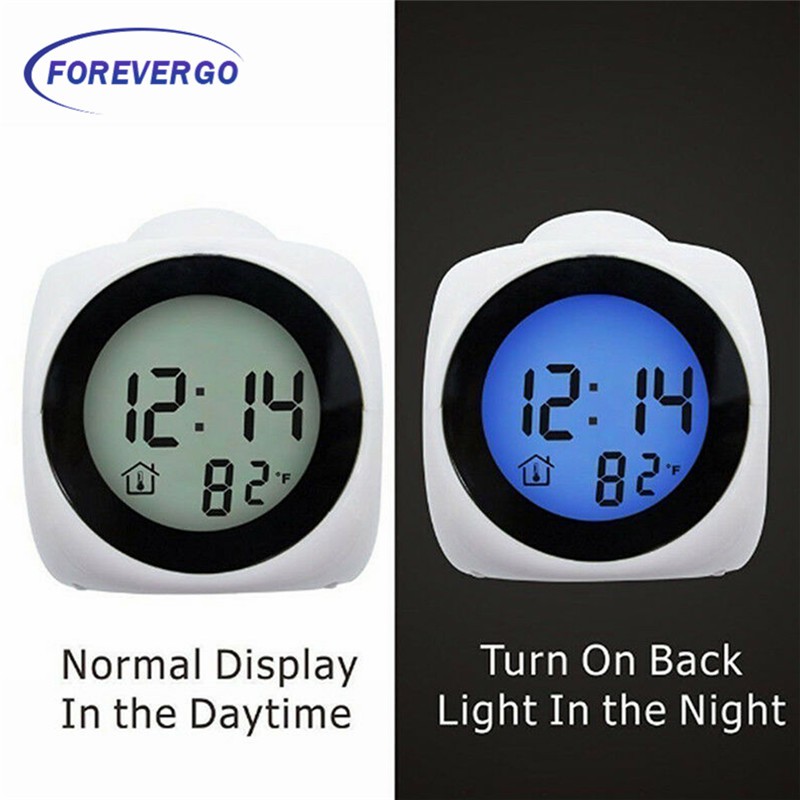 Đồng Hồ Báo Thức Đa Năng Có Chức Năng Báo Thức Và Nhiệt Độ