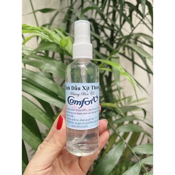 Tinh dầu xịt thơm quần áo, xịt chăn ga 100ml