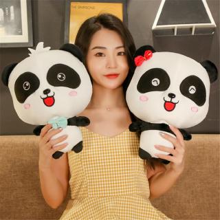 Thú Nhồi Bông Hình Gấu Trúc Mắt To Dễ Thương