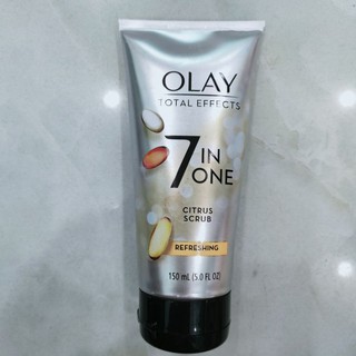 Sữa rửa mặt Olay Total Effects 7inone Citrus Crub Refreshing 150ml Mỹ