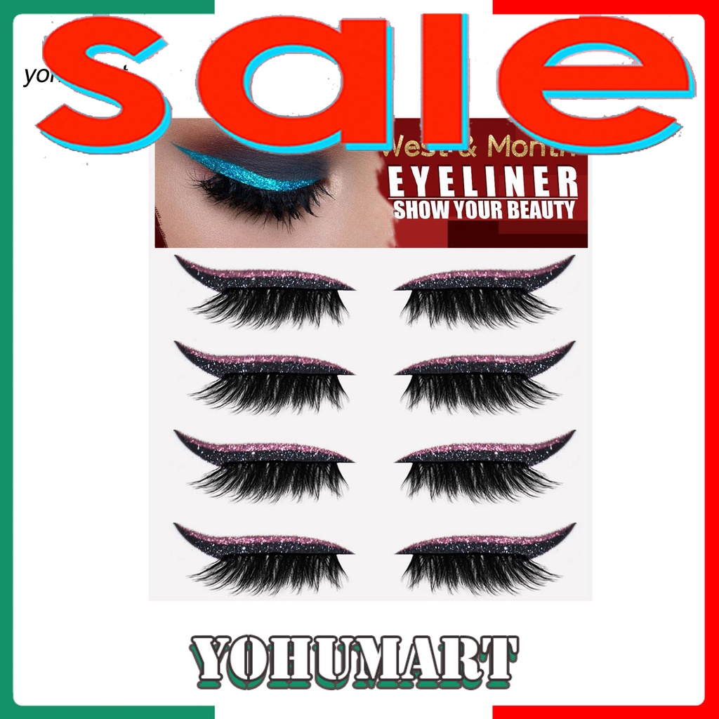 Miếng dán tạo mắt hai mí lâu trôi nhiều màu sắc dành cho nữ
