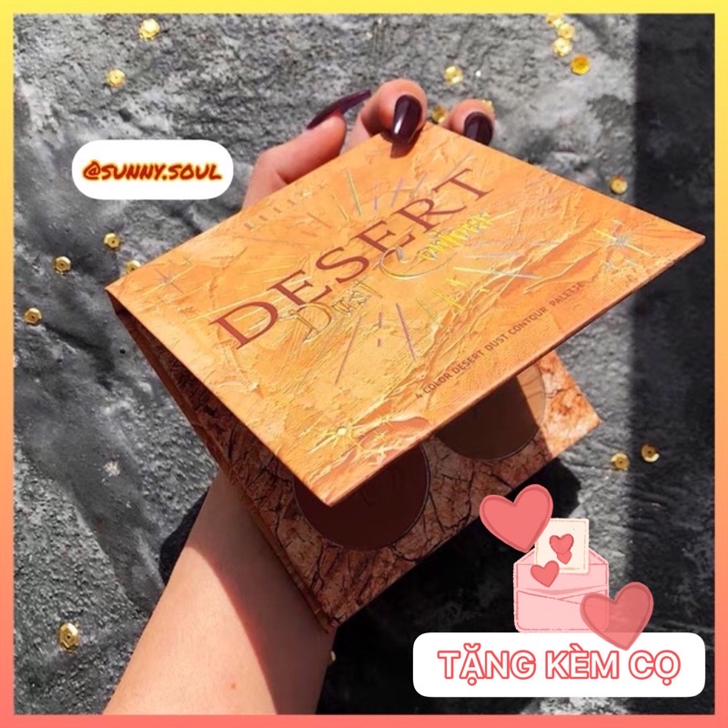 Bảng phấn 4 trong 1 Sweet Mint Desert Dust Contour