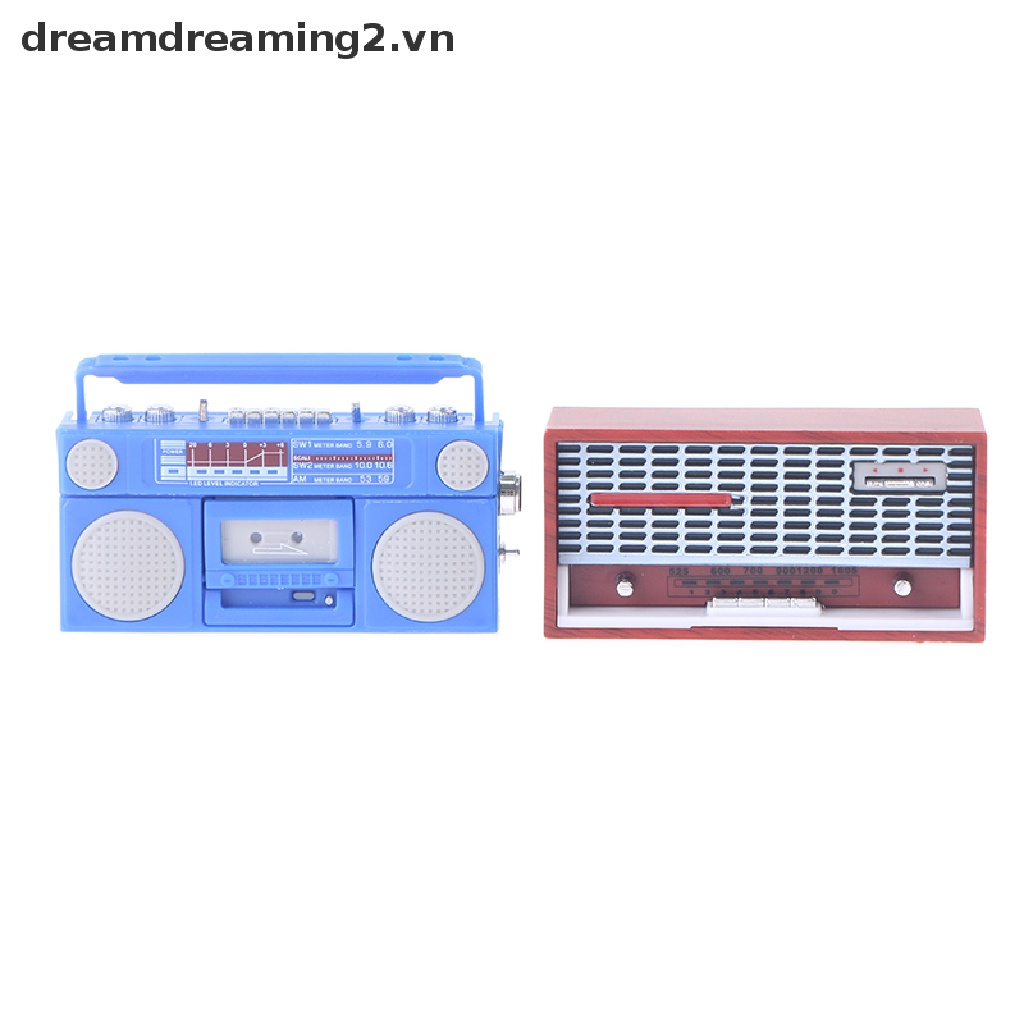 Radio Mini 2Vn Cho Nhà Búp Bê