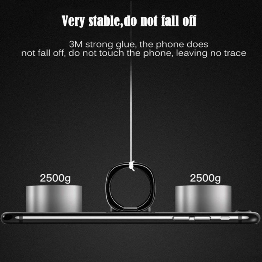 Nhẫn đỡ điện thoại có thể xoay 360 độ tiện lợi cho iPhone/Samsung/XiaoMi