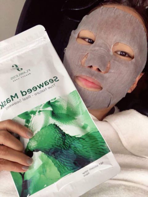 MẶT NẠ TẢO BIỂN THIÊN NHIÊN FLAWLESS (KHÔNG HÓA CHẤT)