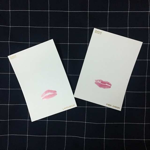 Ảnh Lipcard Kuanlin + Jihoon