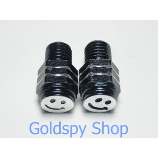 Ốc chân gương xe máy hình mặt cười .hàng đẹp loại 1