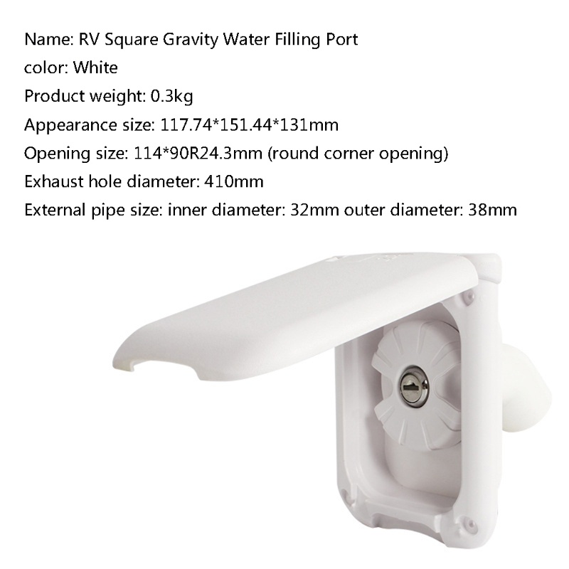 Nắp Khóa Nước Tươi Cho Cắm Trại