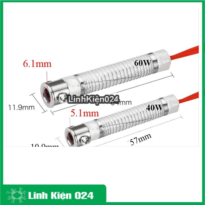 Sensor Hàn 60W - Ruột Thay Thế Cho Mỏ Hàn