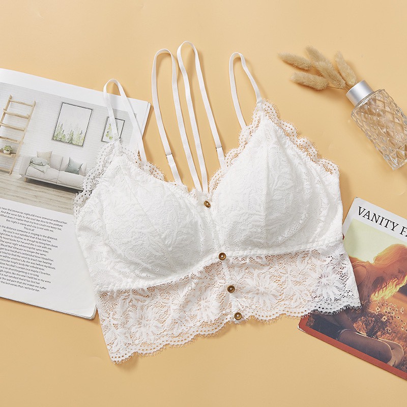 Áo Bra Ren Hoa 4 Khuy Cao Cấp Siêu Sexy Mã 0882