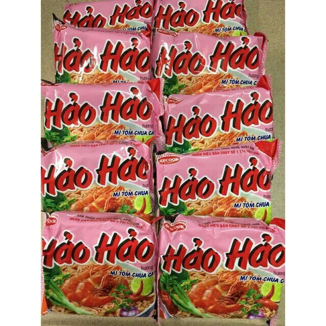 [Mỳ Tôm An Toàn] F031 - Mỳ Tôm Hảo Hảo Chua Cay