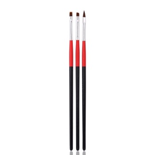 bộ 3 cây cọ bản đỏ đen
