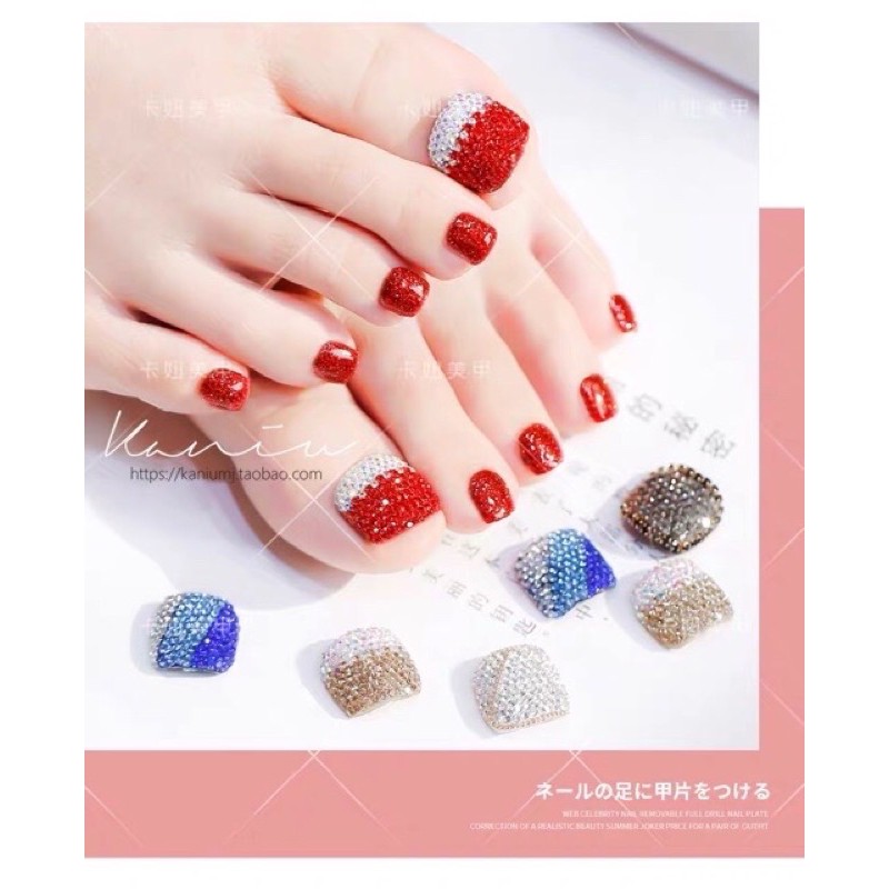 Móng úp chân 600 móng