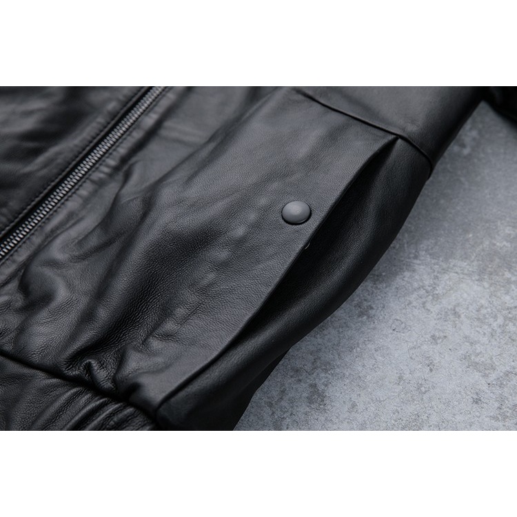 Áo khoác da nam lót dù cào cao cấp Gapro Fashion AD029