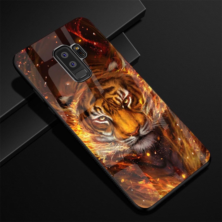 Ốp Lưng SAMSUNG S9, S9 PLUS mặt kính cường lực cao cấp thiết kế Độc Quyền