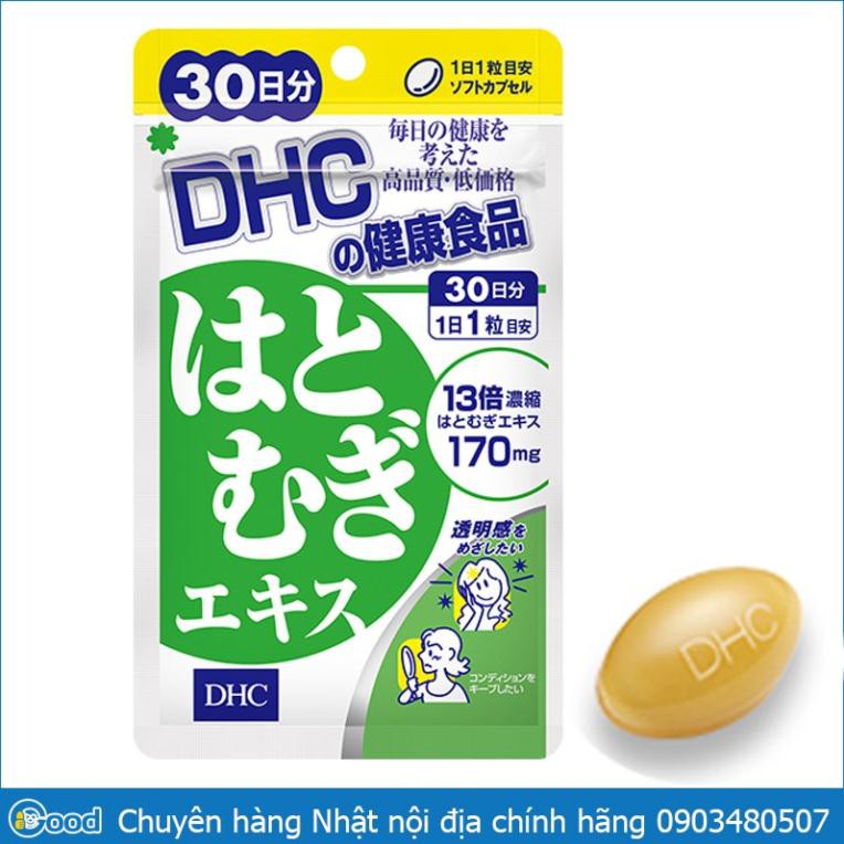 Viên uống trắng da DHC Coix Adlay Extract Nhật Bản