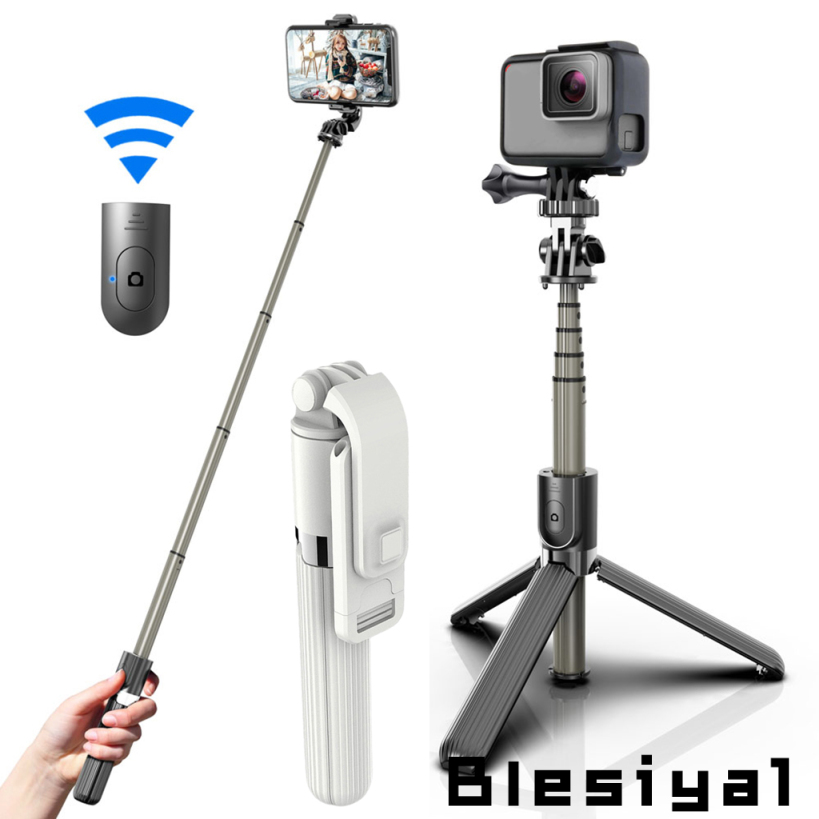 IPHONE Gậy Chụp Ảnh Mini 33.9 &quot;L03 Kèm Remote Điều Khiển Cho Dslr Iphone Android