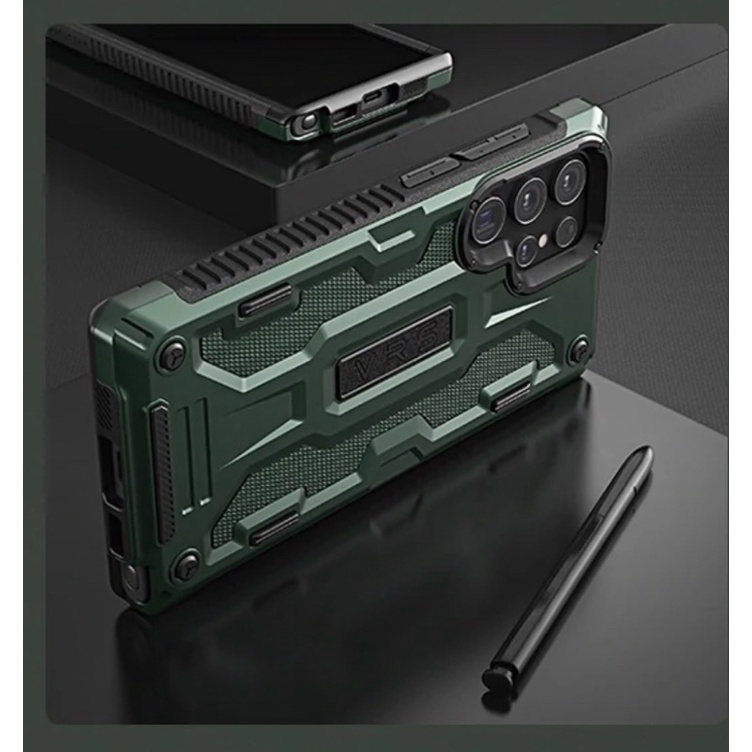 Chính hãng nguyên seal-Ốp chống sốc VRS Design-Terra Guard và Quick Stand Pro cho Galaxy S22 Ultra