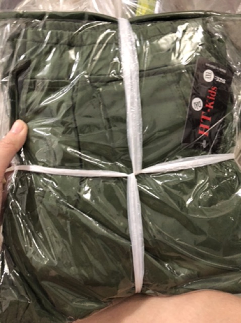 Quần kaki co giãn nữ ống bo