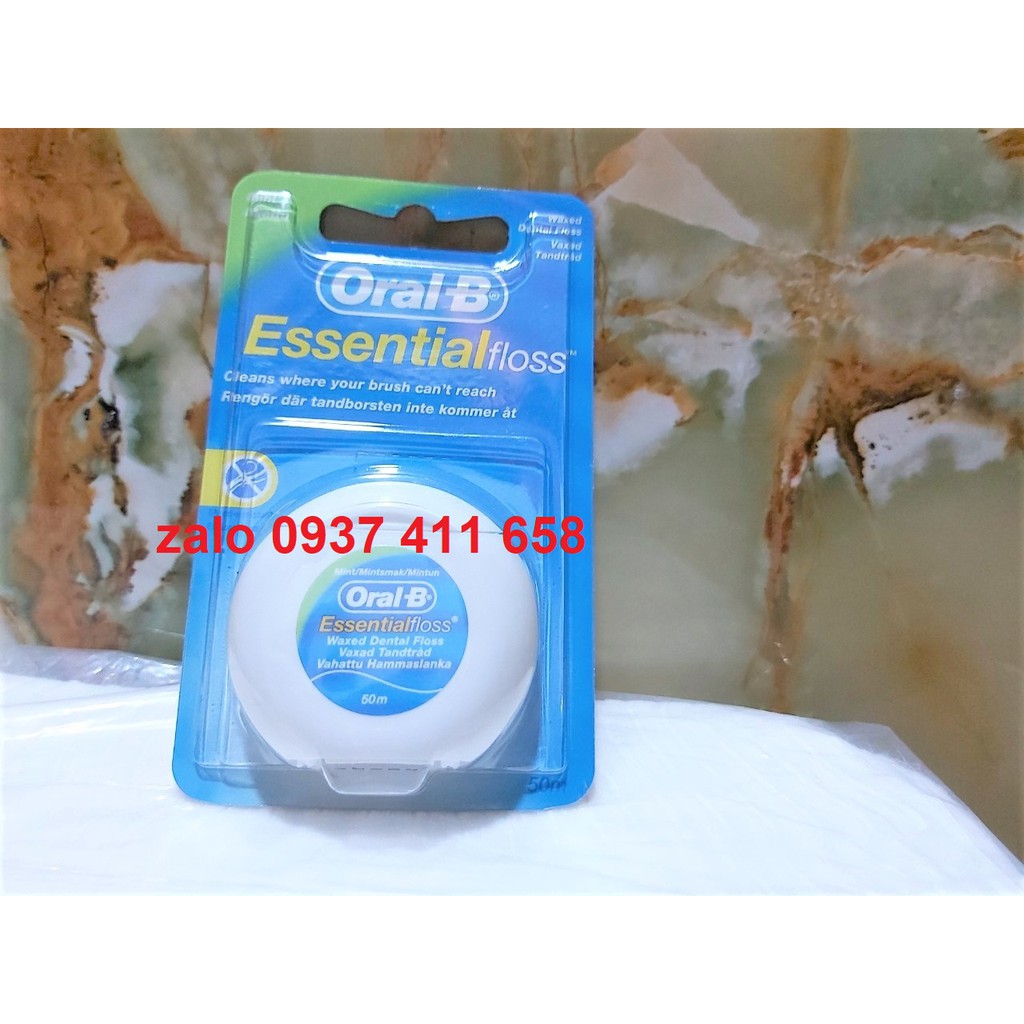 Chỉ nha khoa Oral-B Essential Floss  (50m/cuộn)