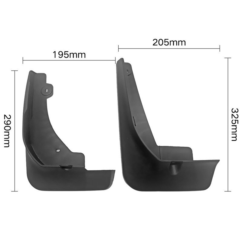 FENDER Set 4 Tấm Chắn Bùn Dành Cho Ô Tô Toyota Corolla Cross 2020 2021