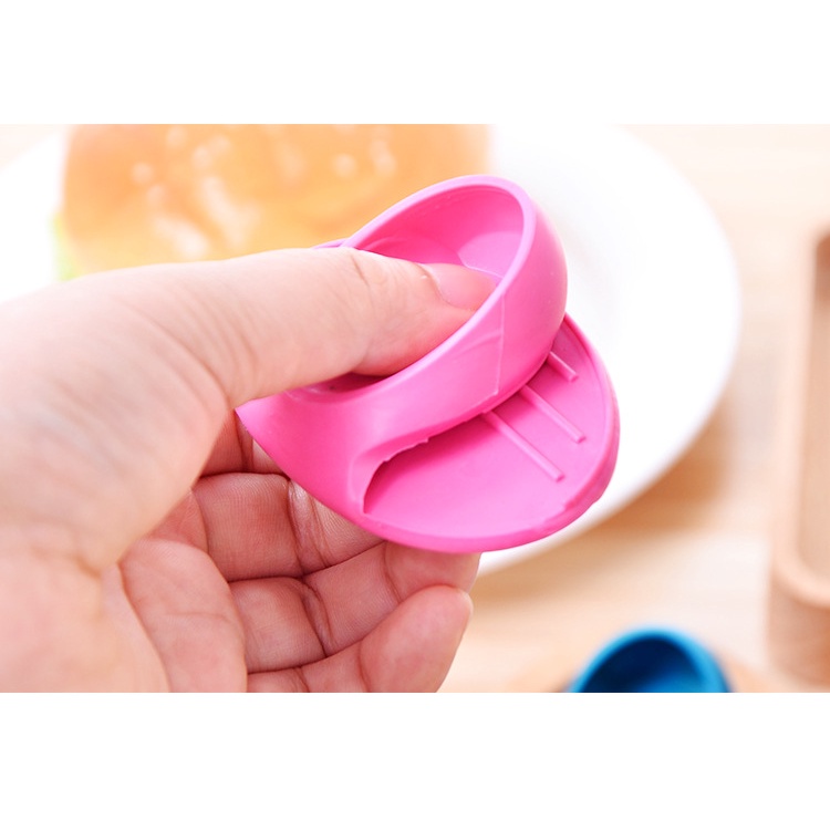 Bắc xoong silicon chống nóng an toàn (lẻ 1)