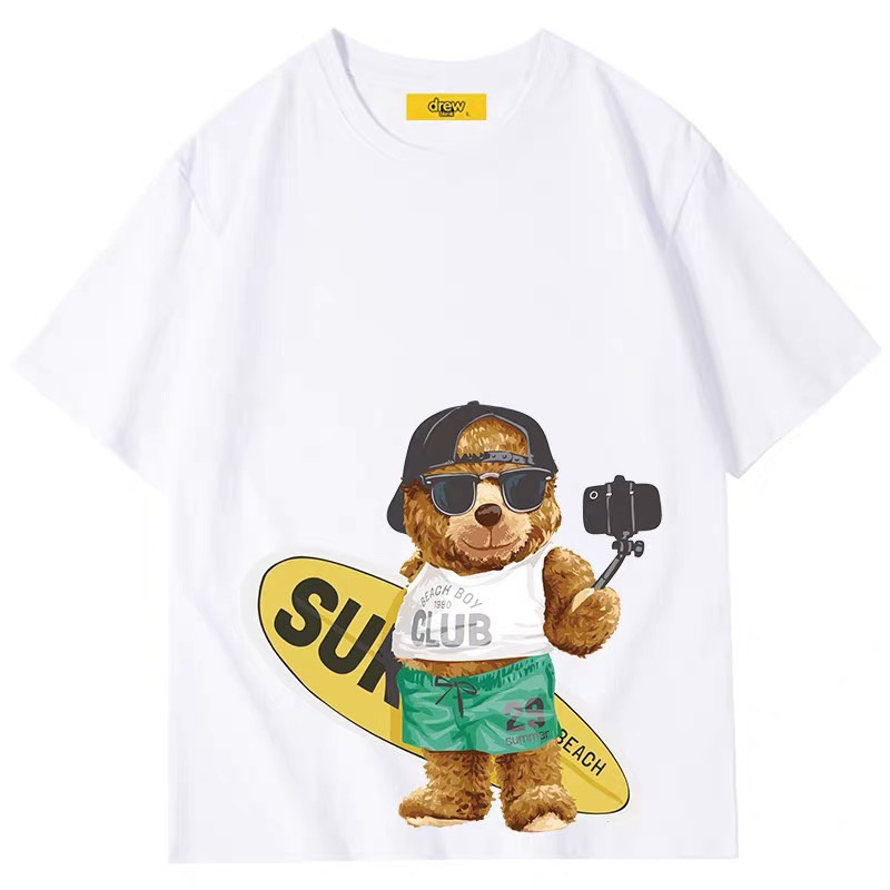 ￼￼￼Áo thun tay lỡ unisex new 2022 S06 cho bé và gia đình , samyy_vn