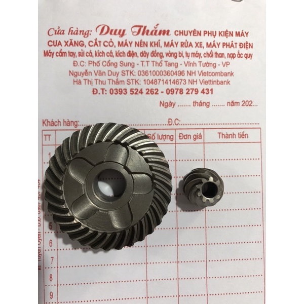 Bộ nhông bánh răng mài Bosch- bánh răng bos