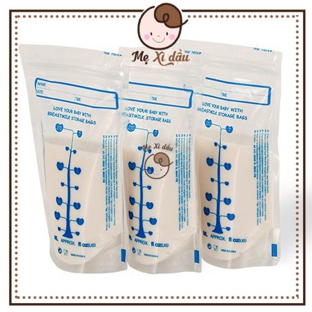 Shop mẹ xì dầu Túi trữ sữa Unimom Compact hộp 20 túi