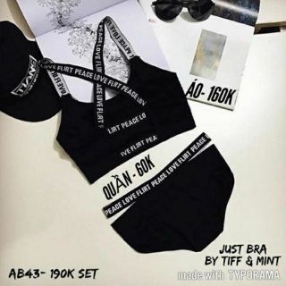 AB43- set bộ love peace