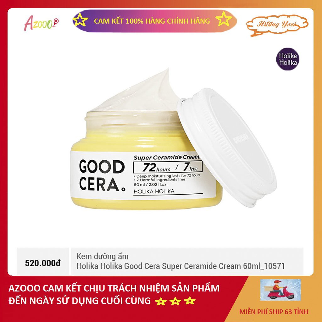 Kem dưỡng ẩm Holika Holika Good Cera Super Ceramide Cream 60ml_10571 - Hàn Quốc