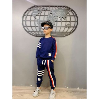 set bộ sọc 3 màu cho bé trai