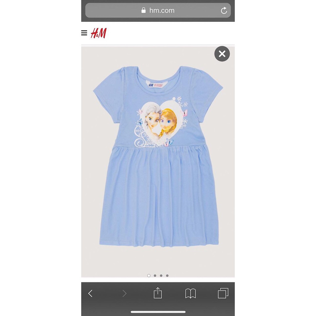 Đầm H&M tay dài