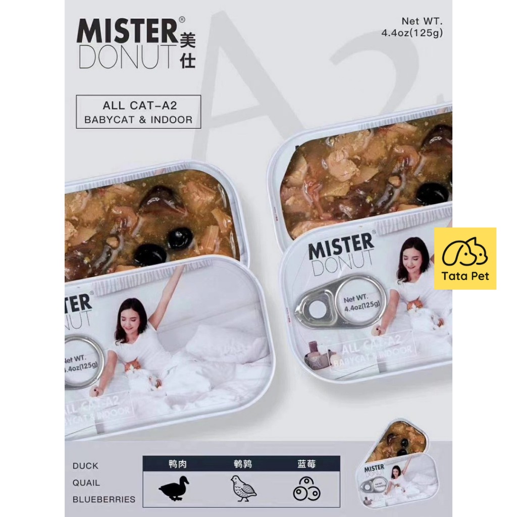Pate cho mèo cao cấp - Pate MISTER DONUT A