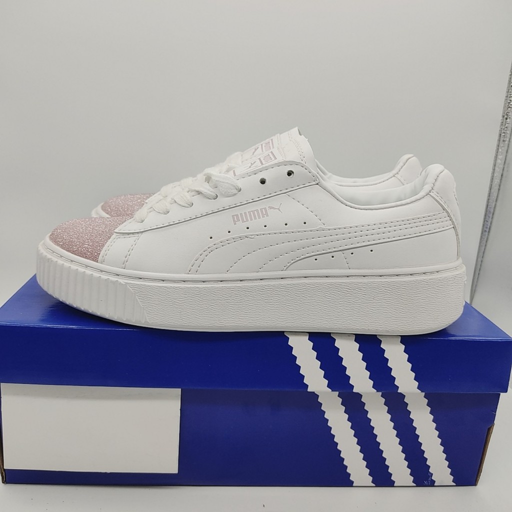 Giày Sneaker, Giày Nữ P.u.m.a Mũi Hồng - Quý Phái, Nữ Tính - Đốn Tim Phái Mạnh | BigBuy360 - bigbuy360.vn