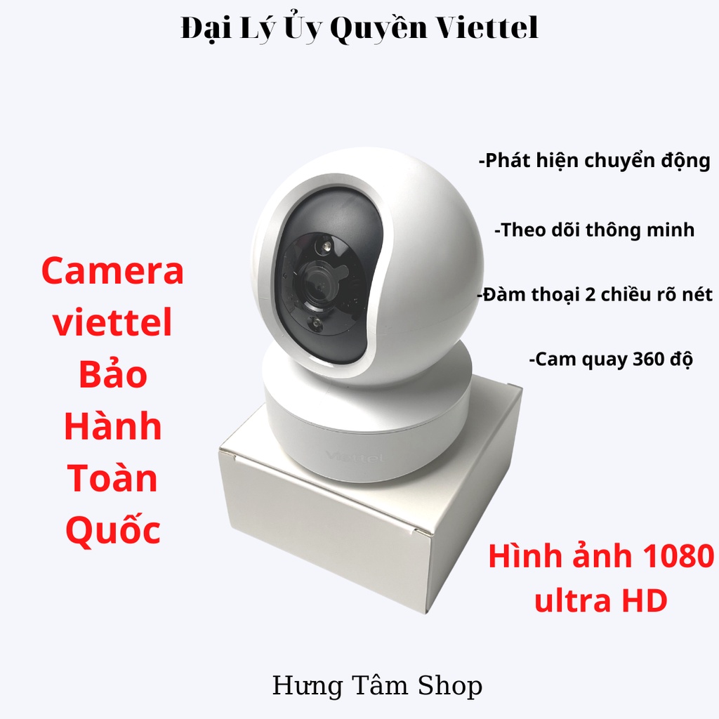 Camera wifi HC2 quay quét thông minh không điểm mờ,Cam HC2,Cam viettel SALE 44%