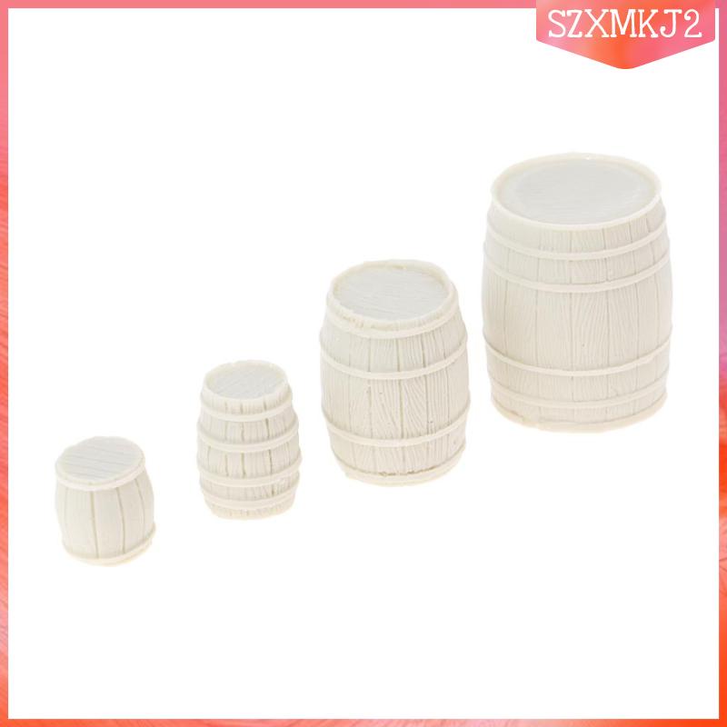 Set 4 Mô Hình Cát Chảy 4x Bằng Nhựa Resin 1: 35 Làm Đồ Thủ Công Nghệ Thuật