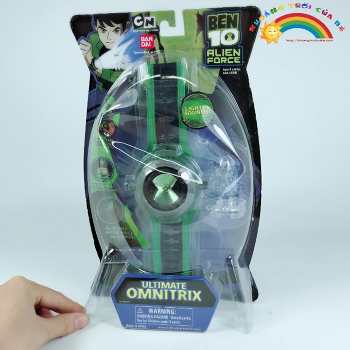 Đồng Hồ Ben10 Có Đèn Và Nhạc