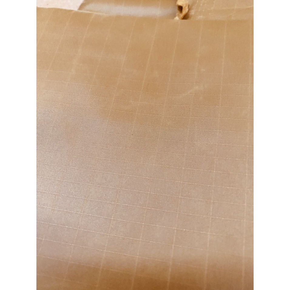 Vải may diều - màu vàng đất kẻ ô - khổ rộng 1.5m