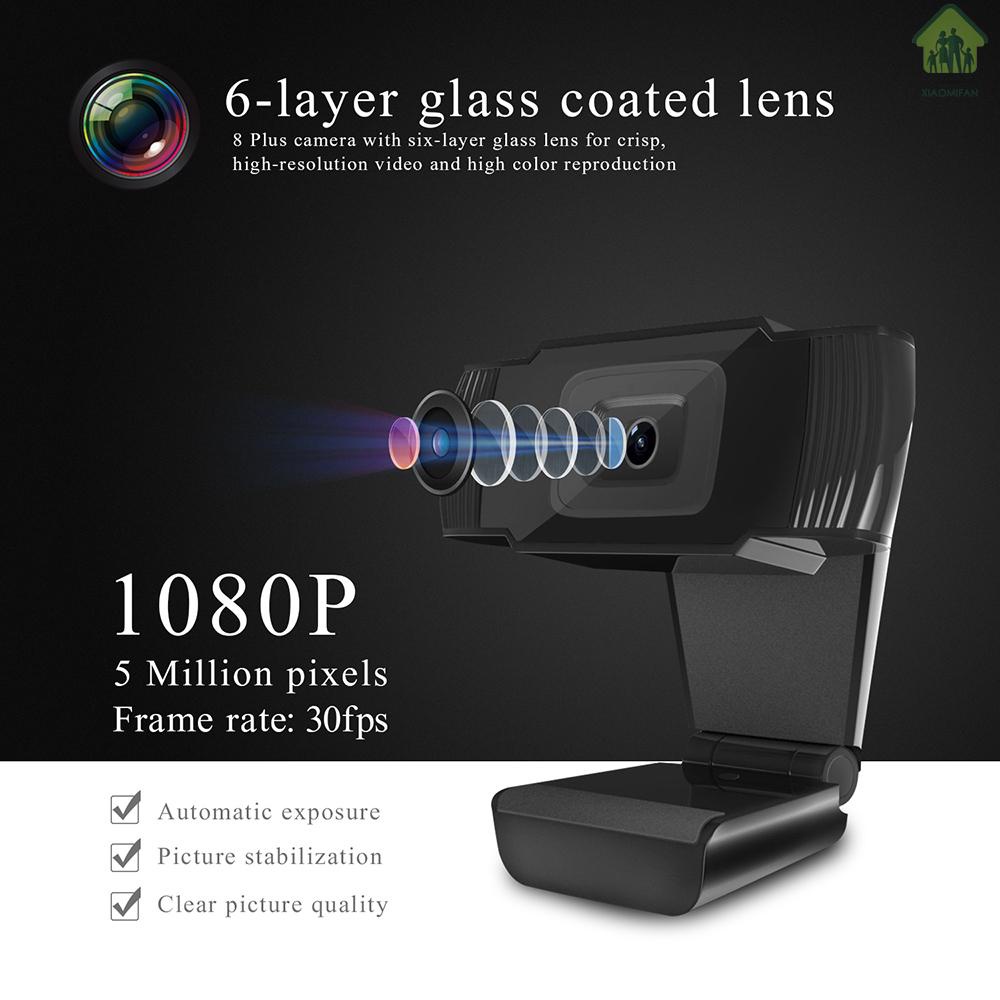 Webcam Xm Hxsj S70 Hd 5 Megapixel 720p 1080 Hỗ Trợ Gọi Video Call | BigBuy360 - bigbuy360.vn