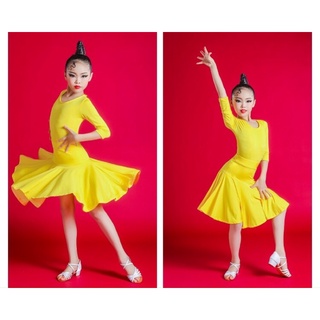 Đầm khiêu vũ bé gái tay lỡ