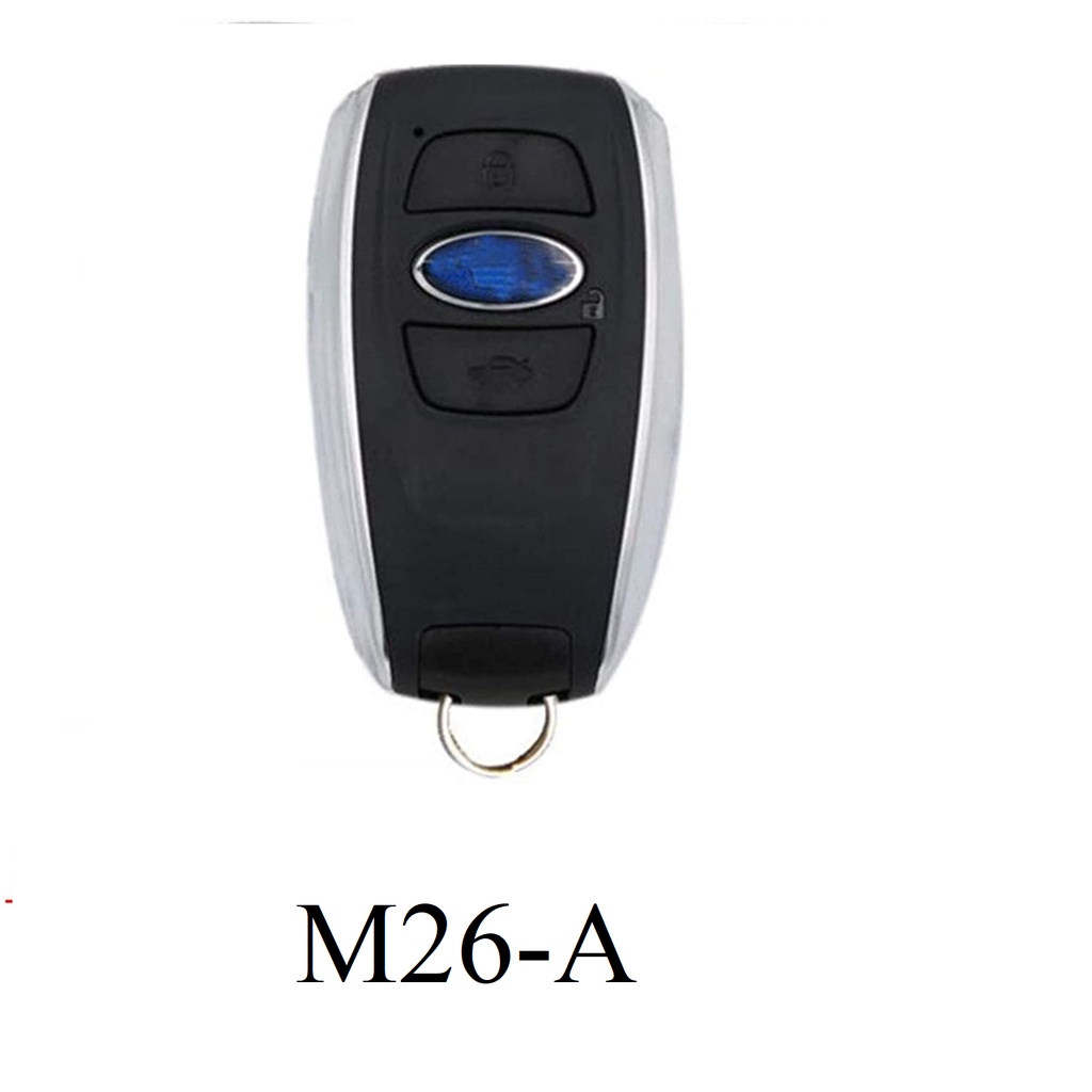 Vỏ ốp khoá xe hơi - Bọc chìa smartkey ô tô Subaru Forester, Outback, XV, WR -pk.6