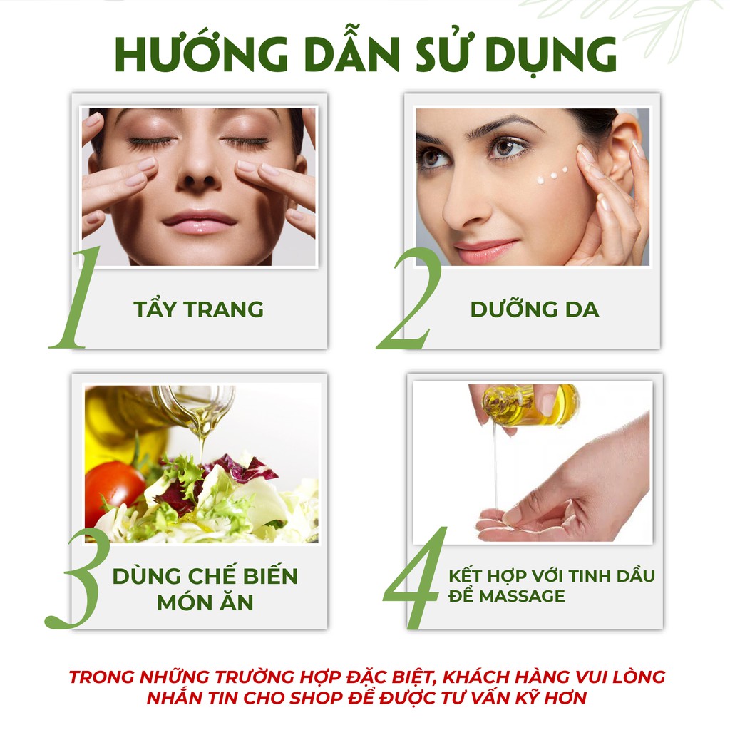 Dầu Olive 24Care nguyên chất – dưỡng ẩm da và làm sạch sâu 60ml