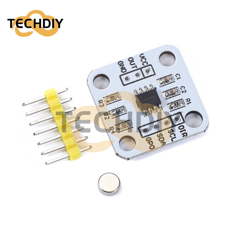 Mô-đun Cảm Biến Đo Góc Từ Tính AS5600 Độ Chính Xác Cao 12bit