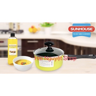 Nồi nấu bột chống dính nắp kính sunhouse shg-mp140 14cm