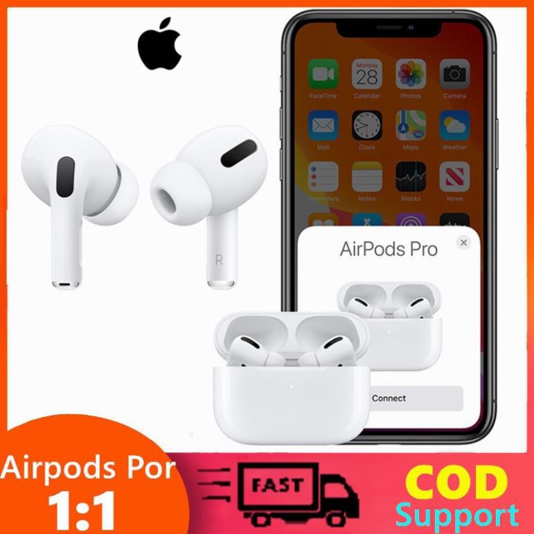 Tai Nghe Iphone Bluetooth Không Dây - Tai Nghe Airpods Pro Cảm Biến Đa Điểm, Định Vị, Đổi Tên