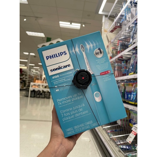 Bill Mỹ- Bàn chải điện Philips Sonicare ProtectiveClean 4100
