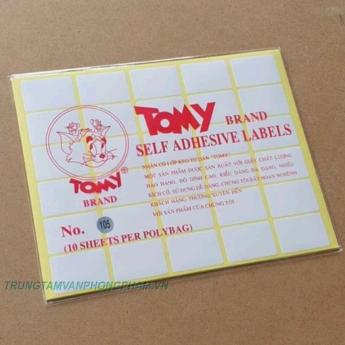 Giấy Decal Tommy A5-105,108