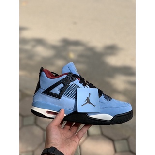 Giày JD 4- travis xanh dương phiên bản cao cấp